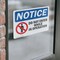 Signmission Do Not Enter While In Operation Sign, Vinyl Decal, 10in W x 7in L, 2PK OS-2PACK-NS-D-710-L-11256 - alternate 2
